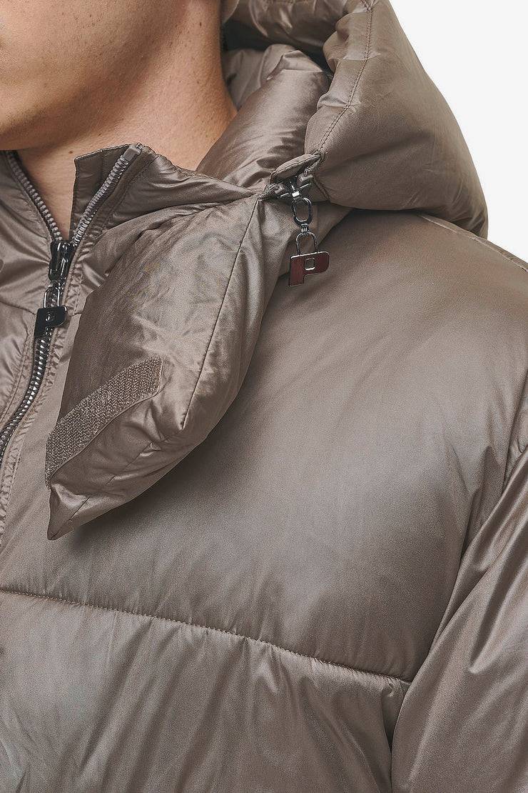 Pegador Garrick Vintage Oversized Puffer Jacket Light Brown Versandkostenfrei