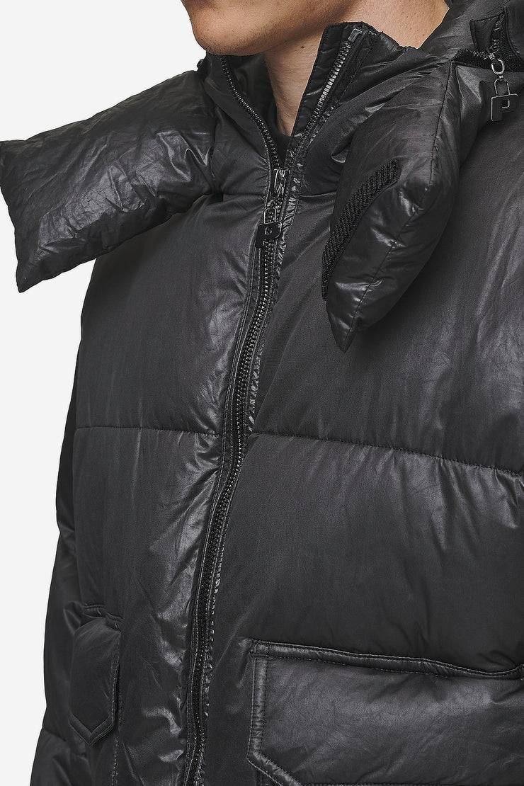 Pegador Garrick Vintage Oversized Puffer Jacket Black Großer Ausverkauf