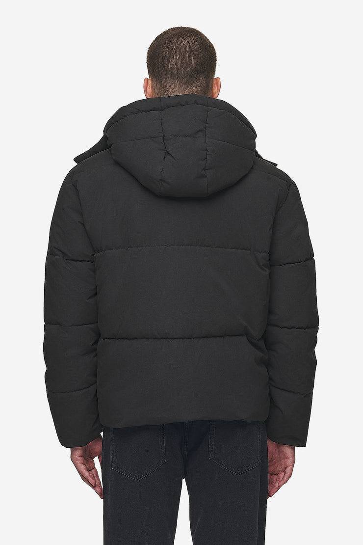 Pegador Carvel Water-Reactive Logo Puffer Jacket Black Flash Sale