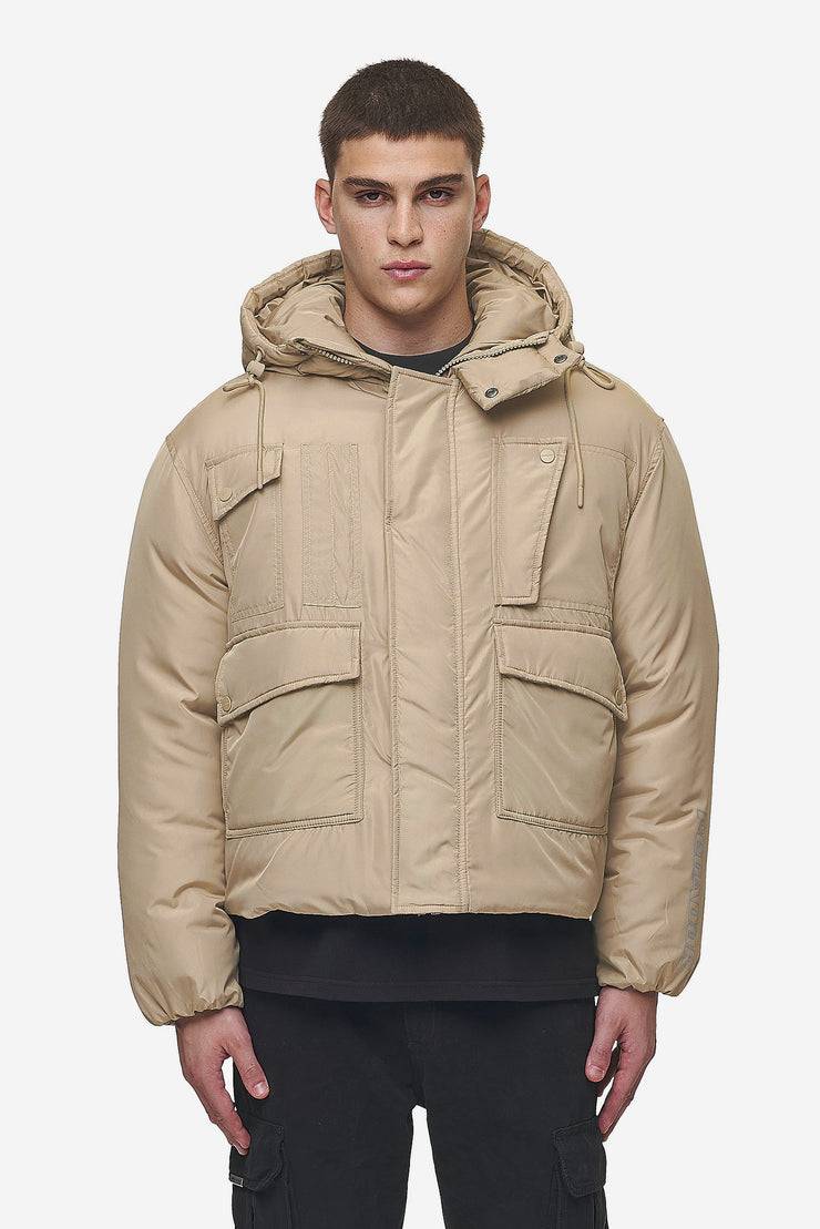 Pegador Jean Utility Puffer Jacket Sand Begrenztes Angebot
