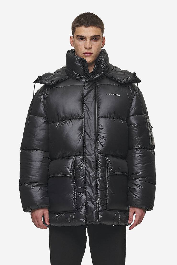 Pegador Conell Puffer Parka Black Preisnachlass
