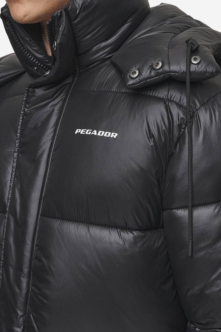 Pegador Conell Puffer Parka Black Preisnachlass