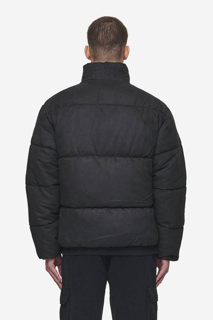 Pegador Sidan Velour Puffer Jacket Black Vatertagsangebot
