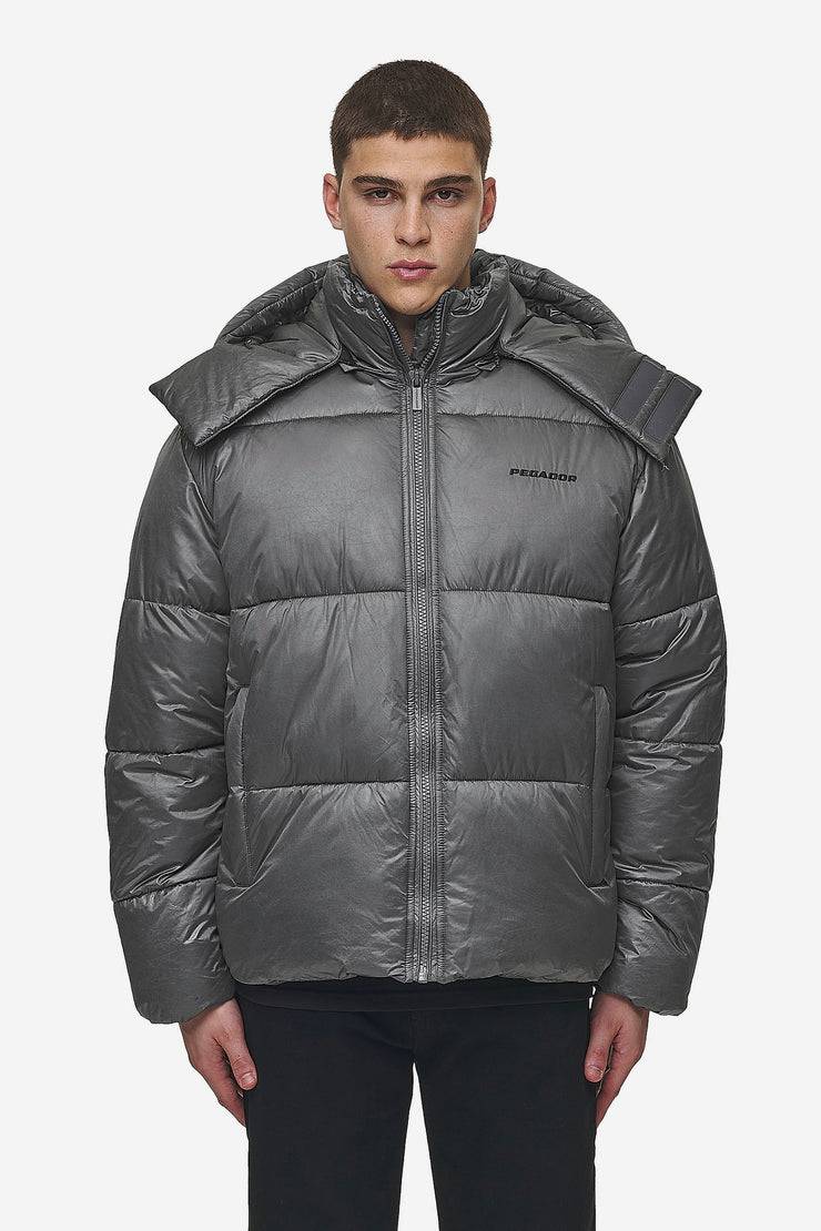 Pegador Marten Vintage Puffer Jacket Anthracite Valentinstagsangebot
