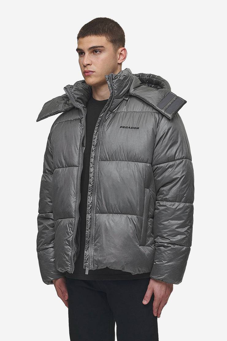 Pegador Marten Vintage Puffer Jacket Anthracite Valentinstagsangebot