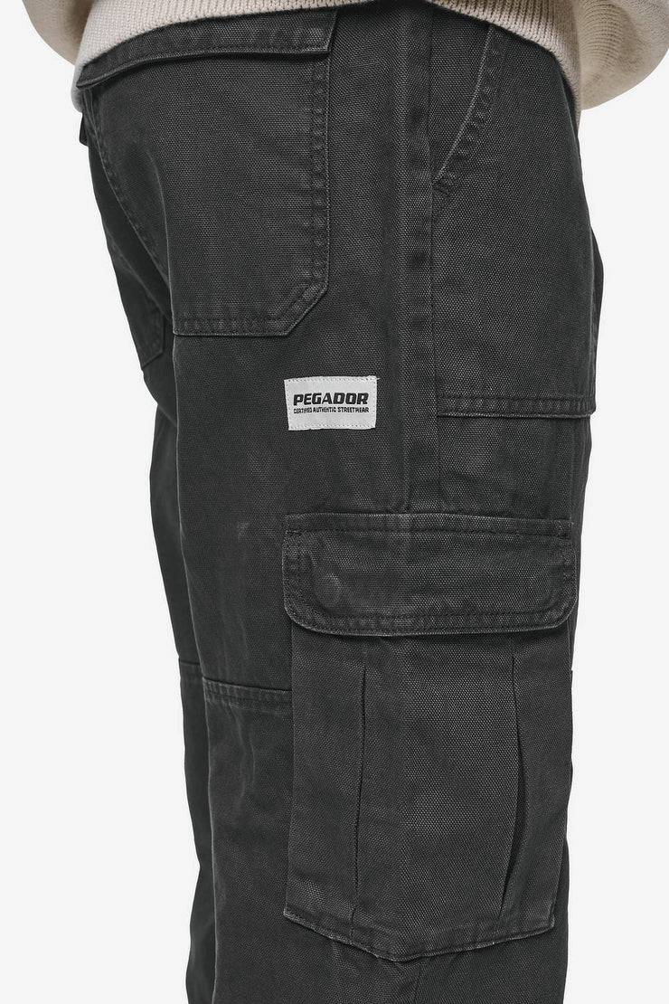 Pegador Risley Cargo Pants Dark Grey Riesige Ersparnisse