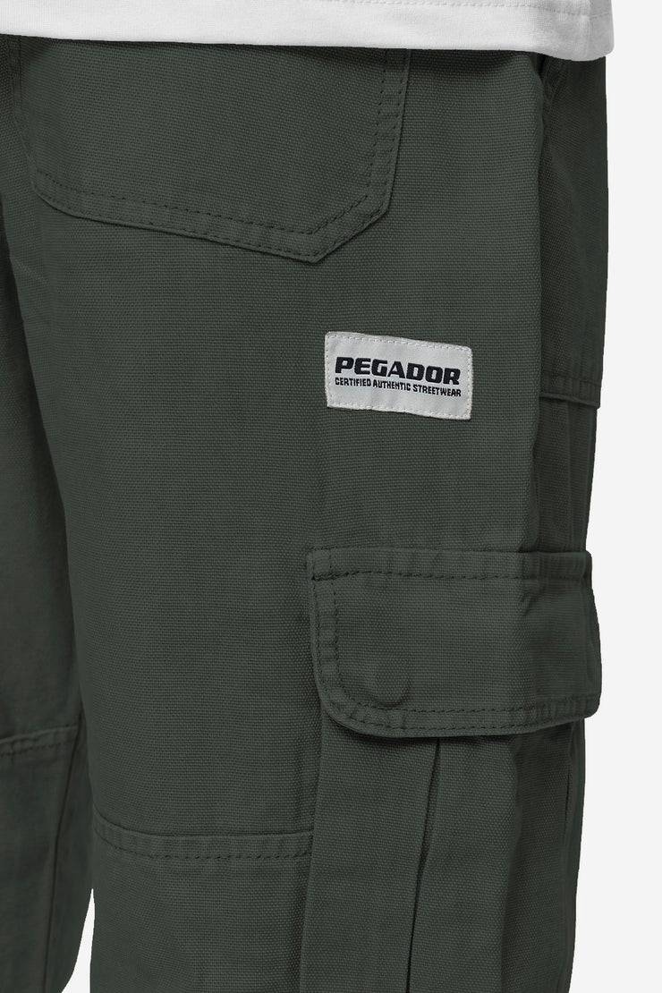 Pegador Risley Cargo Pants Olive Green Kostenlose Rückgabe