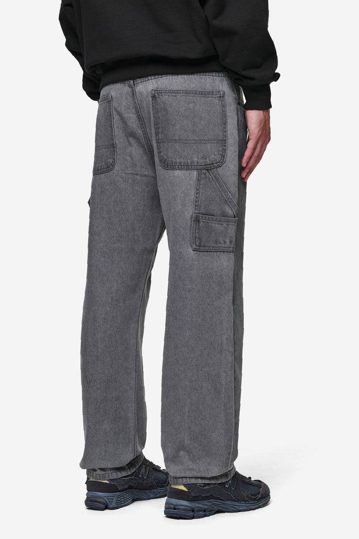 Pegador Daule Baggy Workwear Jeans Washed Grey Begrenzte Freigabe