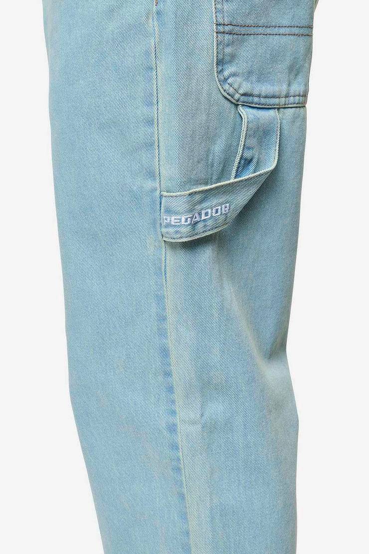 Pegador Daule Baggy Workwear Jeans Sand Washed Blue Letzte 3 Tage