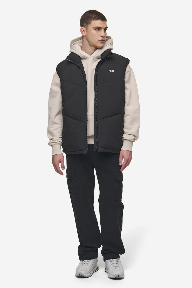 Pegador Leddy Oversized Puffer Vest Black Bis zu 55% Rabatt