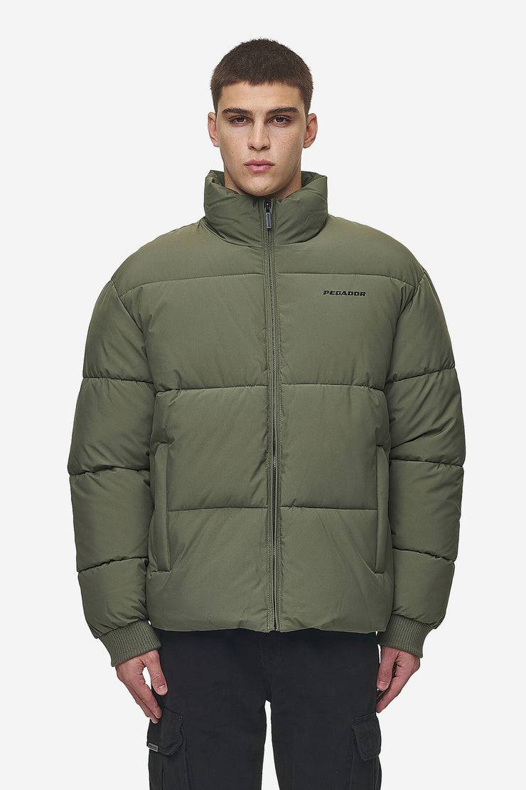 Pegador Solin Puffer Jacket Mud Olive Kostenloser Versand international