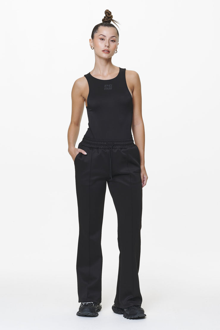 Pegador Clair Flared Track Pants Black Kostenloser Versand