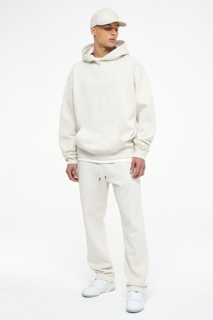 Pegador Logo Oversized Hoodie Vintage Washed Angels Cream Gum Fabrik Onlineshop