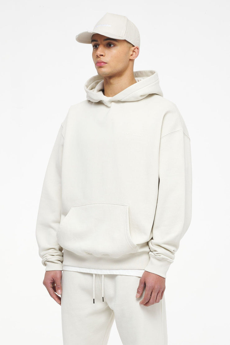 Pegador Logo Oversized Hoodie Vintage Washed Angels Cream Gum Fabrik Onlineshop