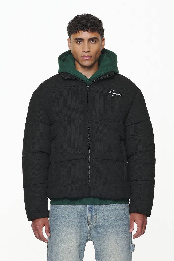 Pegador Sundre Cord Puffer Jacket Black Günstig kaufen