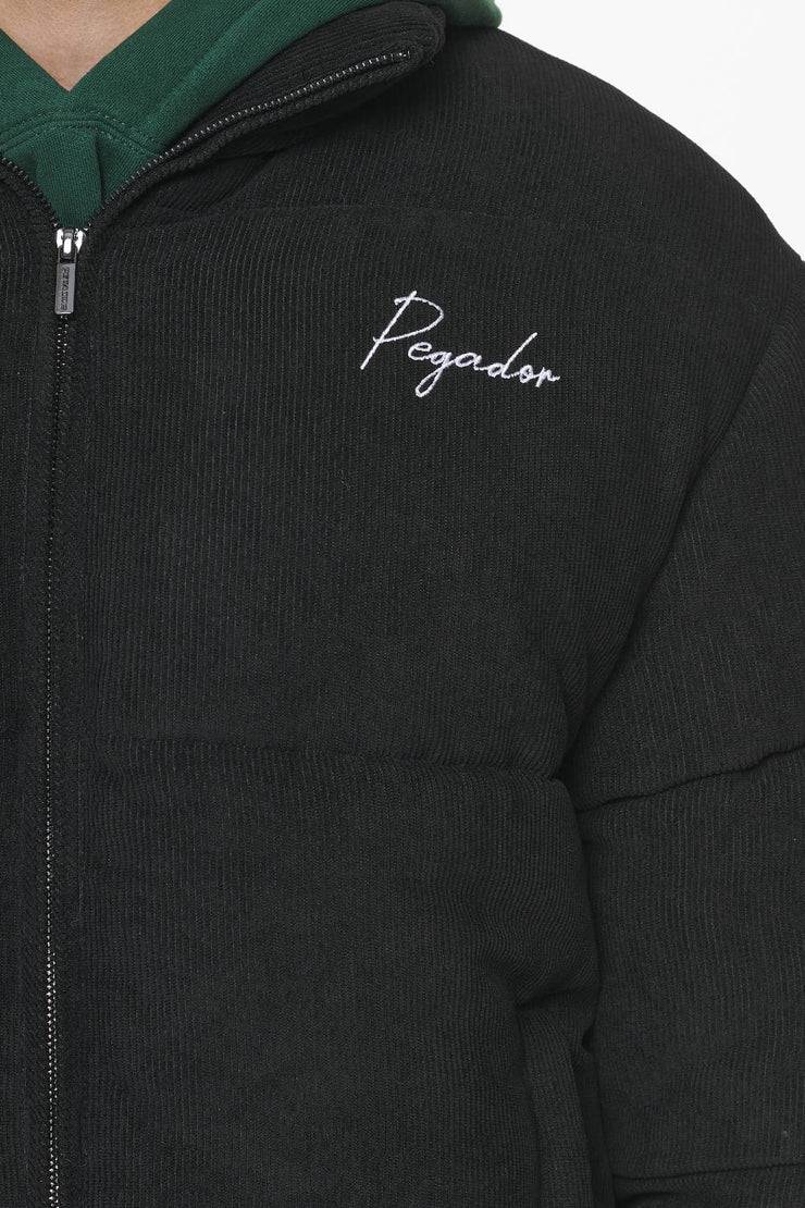 Pegador Sundre Cord Puffer Jacket Black Günstig kaufen