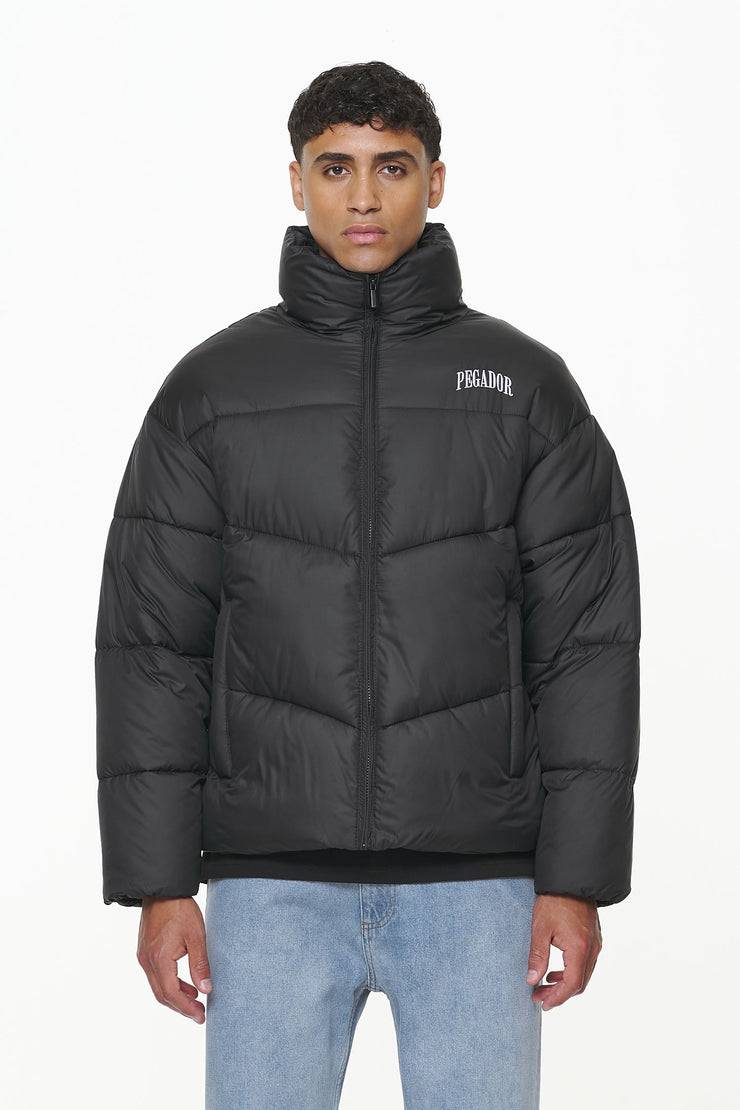 Pegador Spiller Puffer Jacket Black Großer Ausverkauf