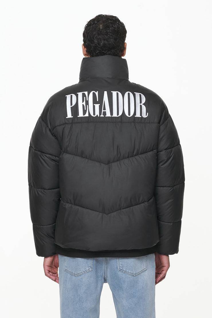 Pegador Spiller Puffer Jacket Black Großer Ausverkauf
