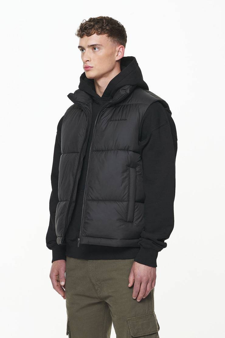 Pegador Landin Puffer Vest Black Begrenztes Angebot