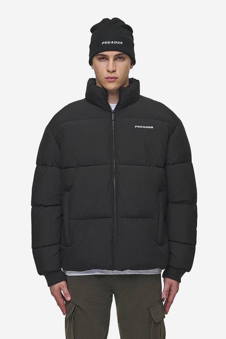 Pegador Solin Puffer Jacket Black Online Outlet