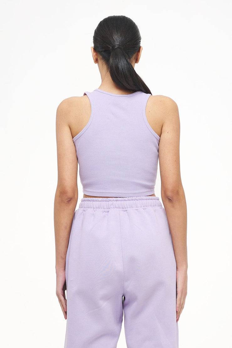 Pegador Ayla Crop Top Vintage Washed Purple Paste Exklusive Angebote