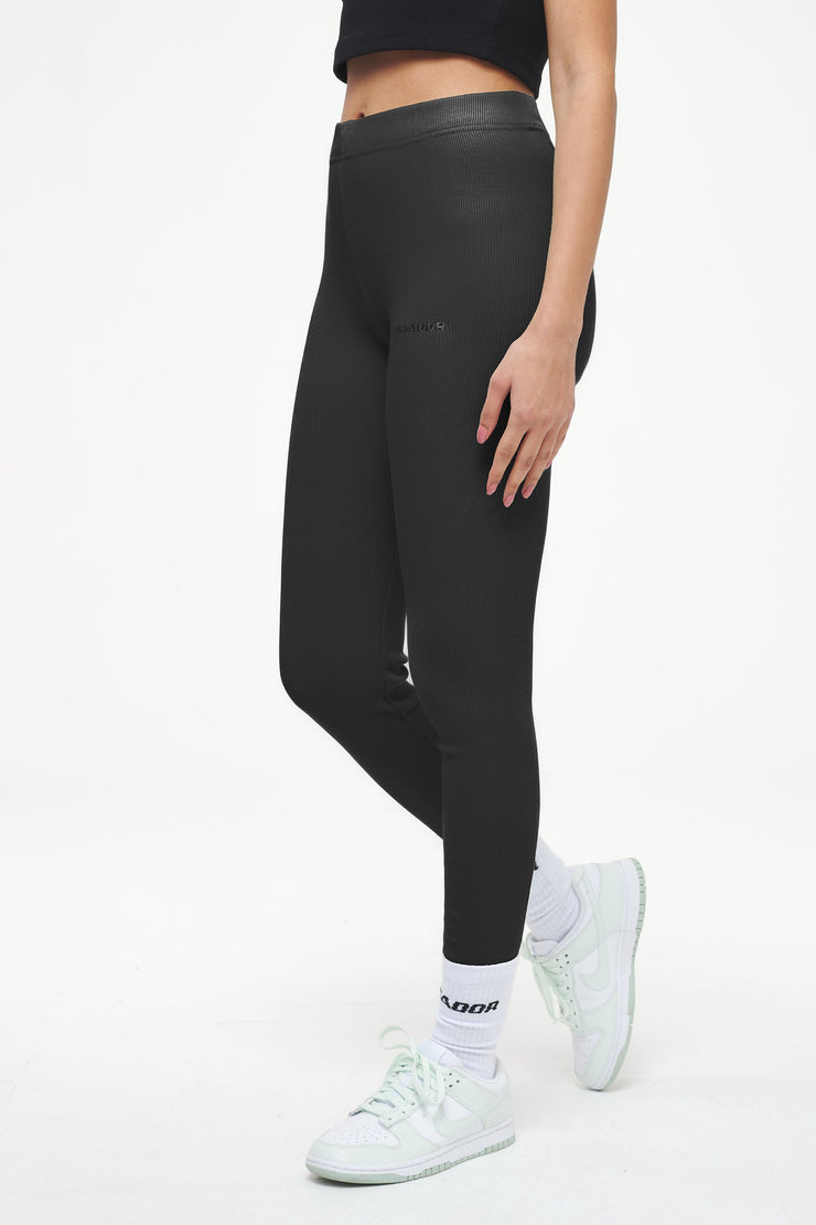 Pegador Jill Rib Leggings Vintage Washed Iron Grey Tägliche Deals