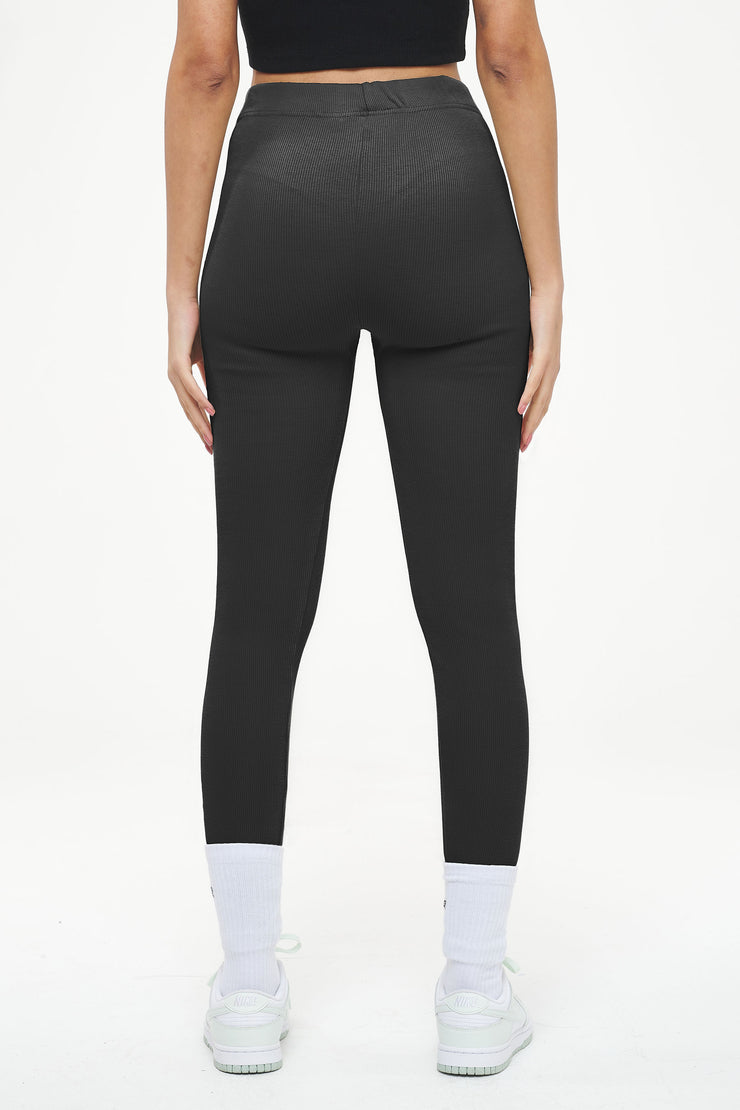 Pegador Jill Rib Leggings Vintage Washed Iron Grey Tägliche Deals
