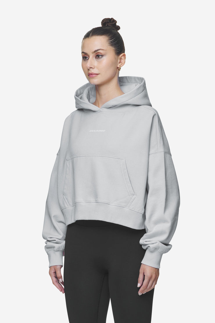 Pegador Salita Oversized Cropped Hoodie Washed Sky Grey White Gum Letzte 3 Tage