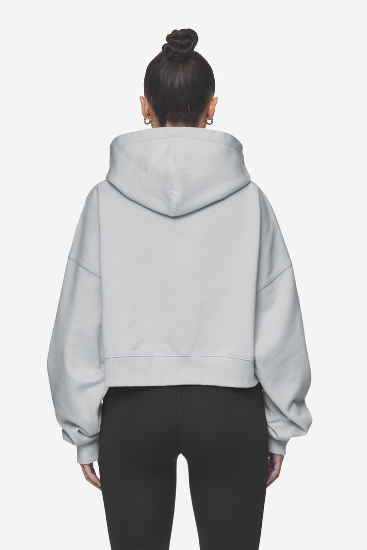 Pegador Salita Oversized Cropped Hoodie Washed Sky Grey White Gum Letzte 3 Tage