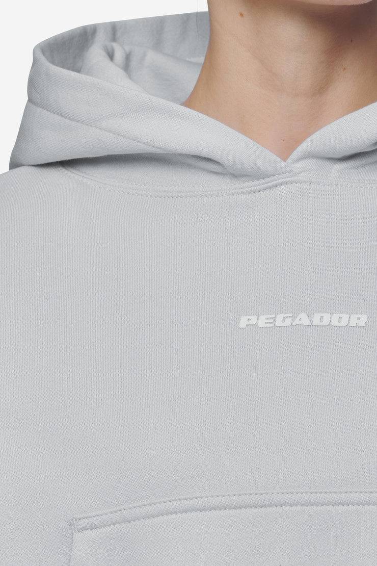 Pegador Salita Oversized Cropped Hoodie Washed Sky Grey White Gum Letzte 3 Tage