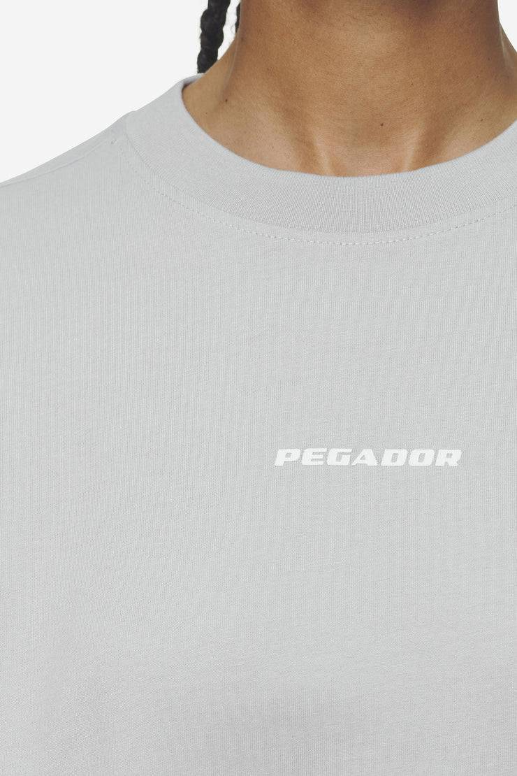 Pegador Bracy Heavy Oversized Tee Washed Sky Grey White Gum JETZT KAUFEN