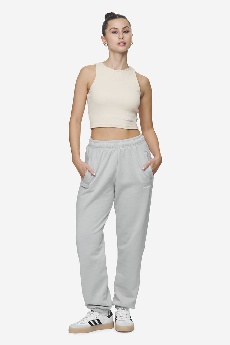 Pegador Villa High Waisted Sweat Pants Washed Sky Grey White Gum Letzte 2 Tage