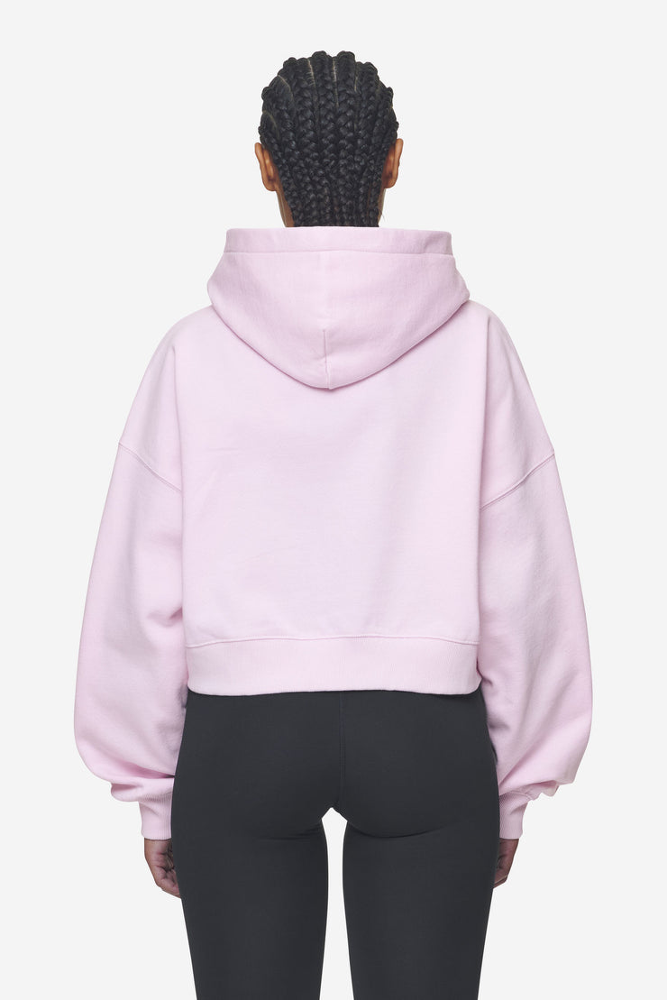 Pegador Salita Oversized Cropped Hoodie Washed Bubblegum White Gum Letzter Tag