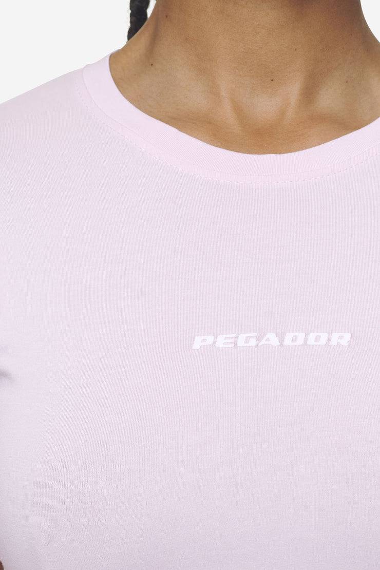 Pegador Ines Cropped Baby Tee Washed Bubblegum White Gum Zeitbegrenzte Promotion