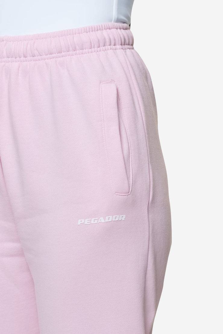 Pegador Villa High Waisted Sweat Pants Washed Bubblegum White Gum Bis zu 50% Rabatt