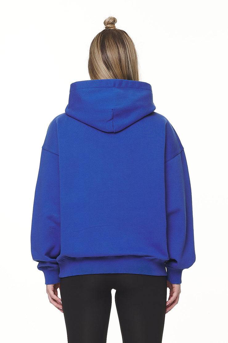 Pegador Clarita Logo Oversized Hoodie Washed True Blue White Gum Bis zu 65% Rabatt