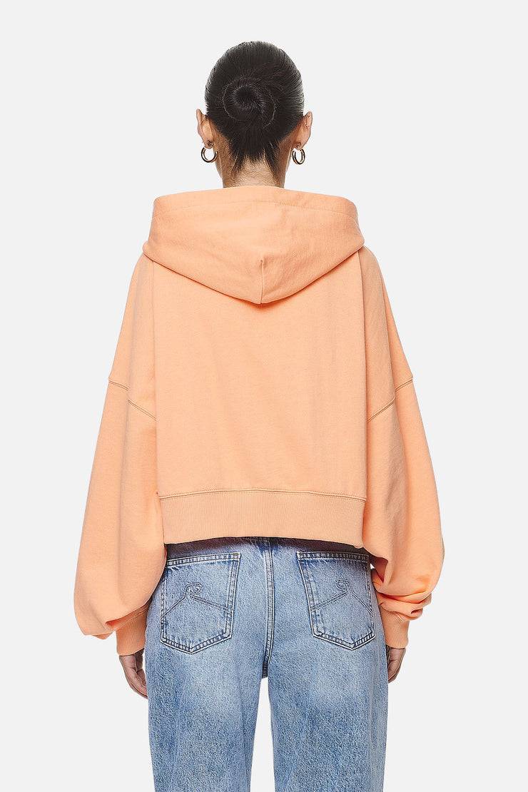 Pegador Marla Cropped Zip Hoodie Washed Apricot White Gum Nur für heute