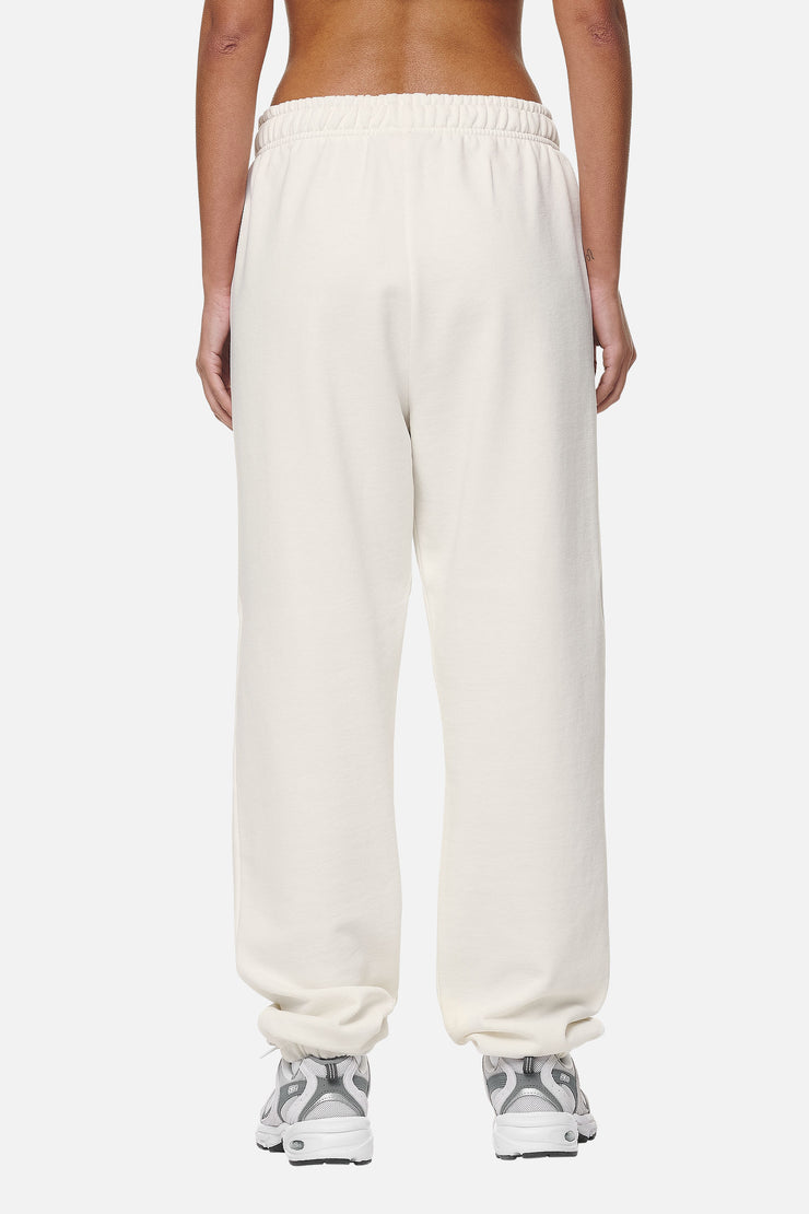 Pegador Villa High Waisted Sweat Pants Washed Coconut Milk Black Gum Vierteljährliche Förderung