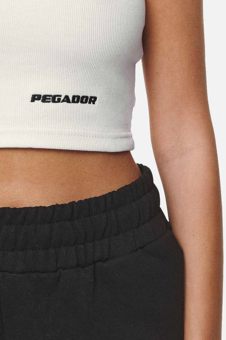 Pegador Ayla Crop Top Washed Coconut Milk Black Bis zu 55% Rabatt