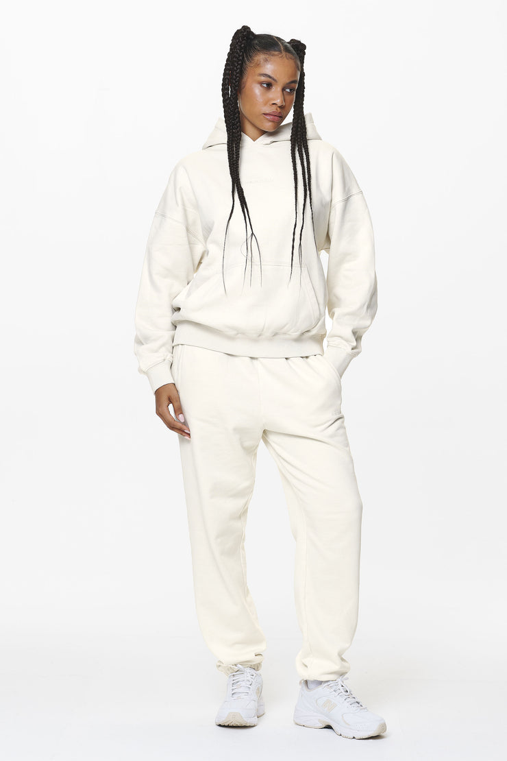 Pegador Clarita Logo Oversized Hoodie Washed Salty Cream Gum Speichern exportieren