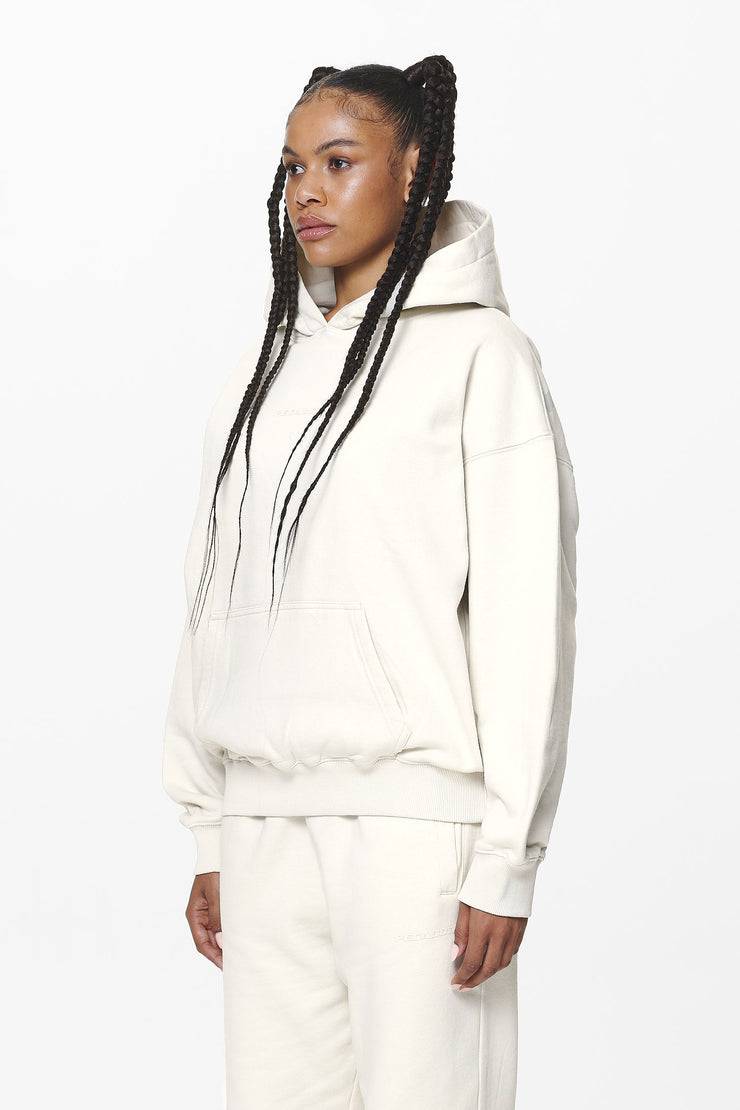 Pegador Clarita Logo Oversized Hoodie Washed Salty Cream Gum Speichern exportieren