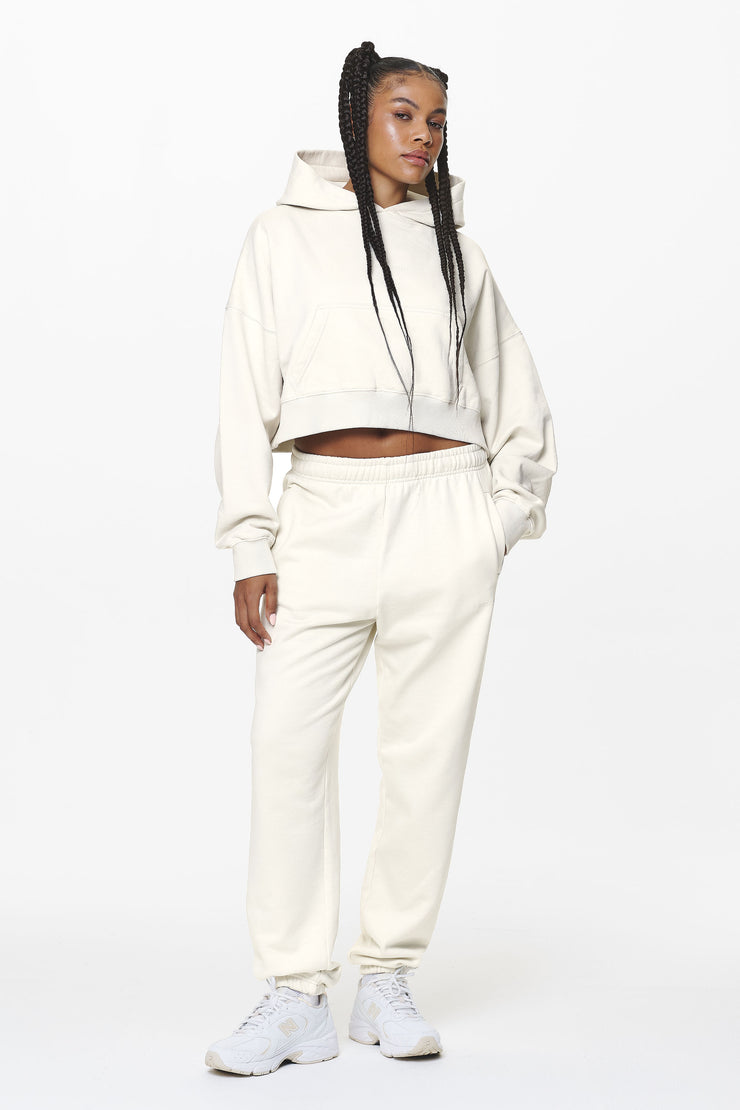 Pegador Villa High Waisted Sweat Pants Washed Salty Cream Gum 50% Rabatt für begrenzte Zeit