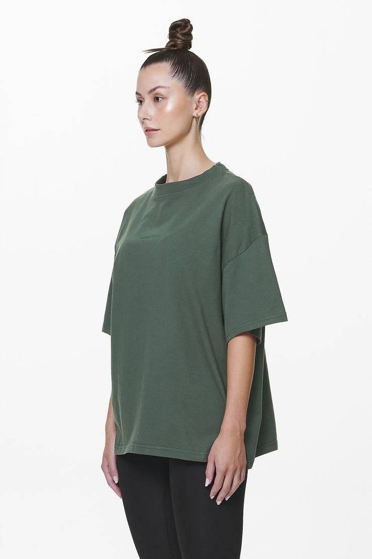 Pegador Bel Air Heavy Oversized Tee Washed Sage Green Gum 2025
