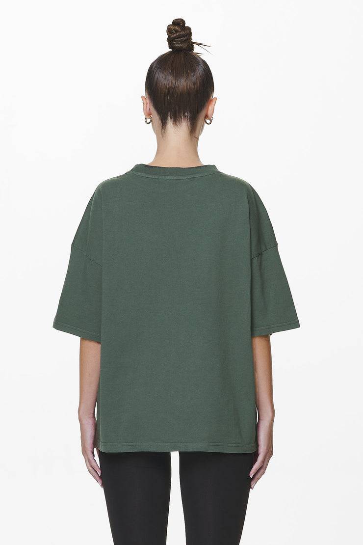 Pegador Bel Air Heavy Oversized Tee Washed Sage Green Gum 2025