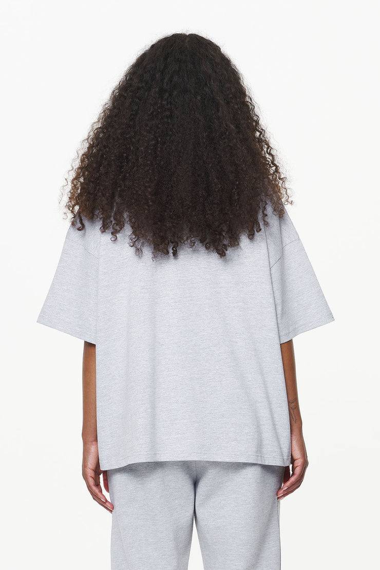 Pegador Thames Heavy Oversized Tee Grey Melange Günstiger Verkauf