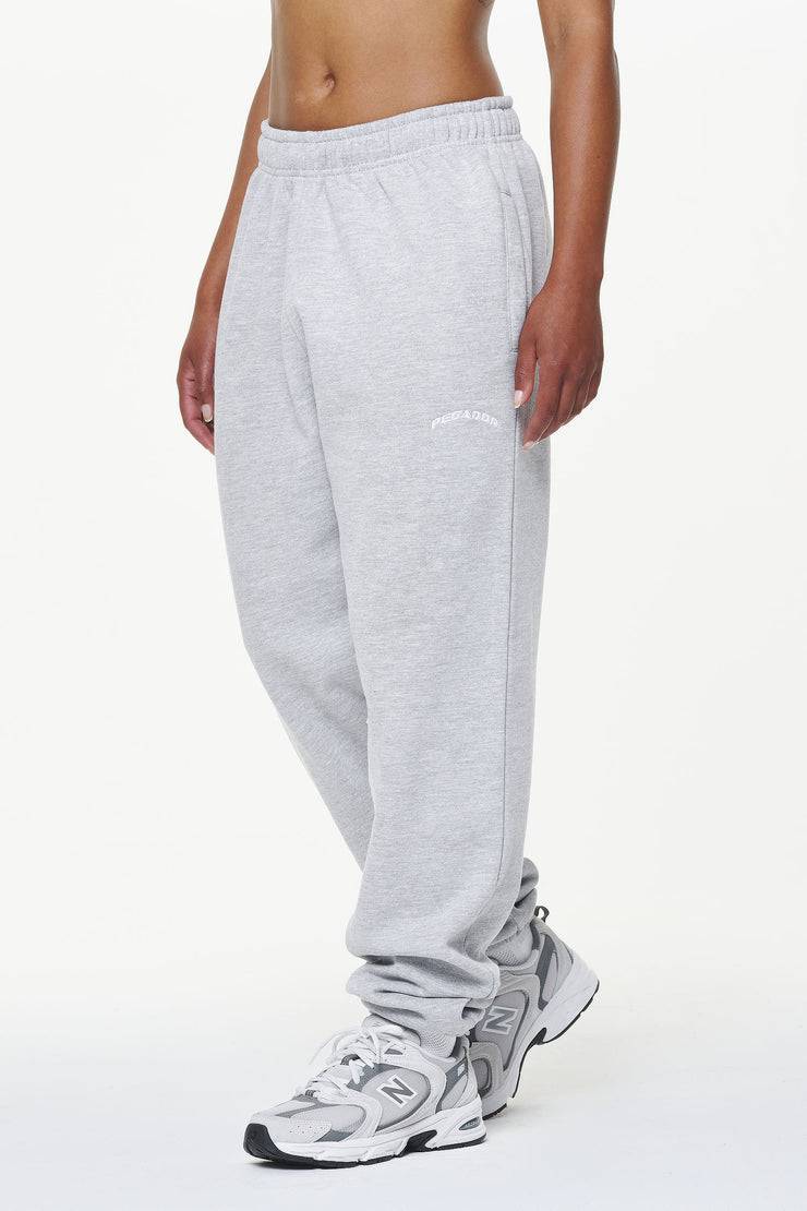 Pegador Durward High Waisted Sweat Pants Grey Melange Fabrikverkauf