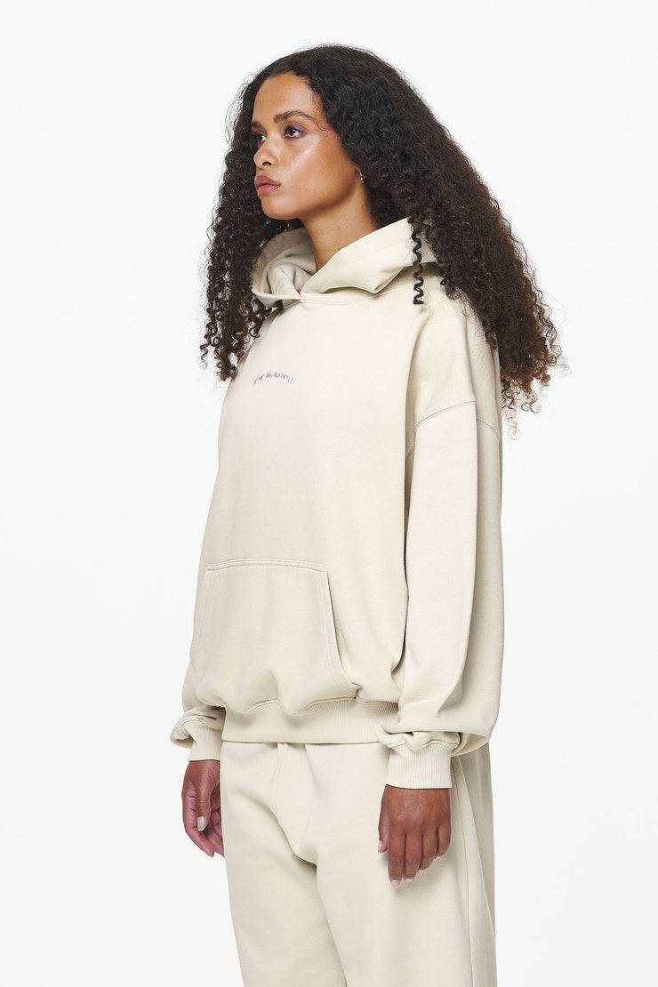 Pegador Camberwell Logo Oversized Hoodie Vintage Washed Bone White Meist gekauft