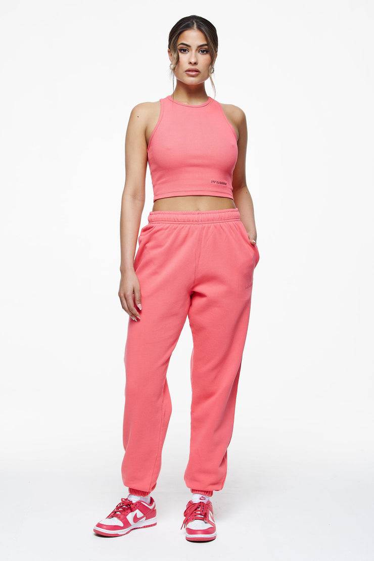 Pegador Ayla Crop Top Vintage Washed Strawberry Rabatt