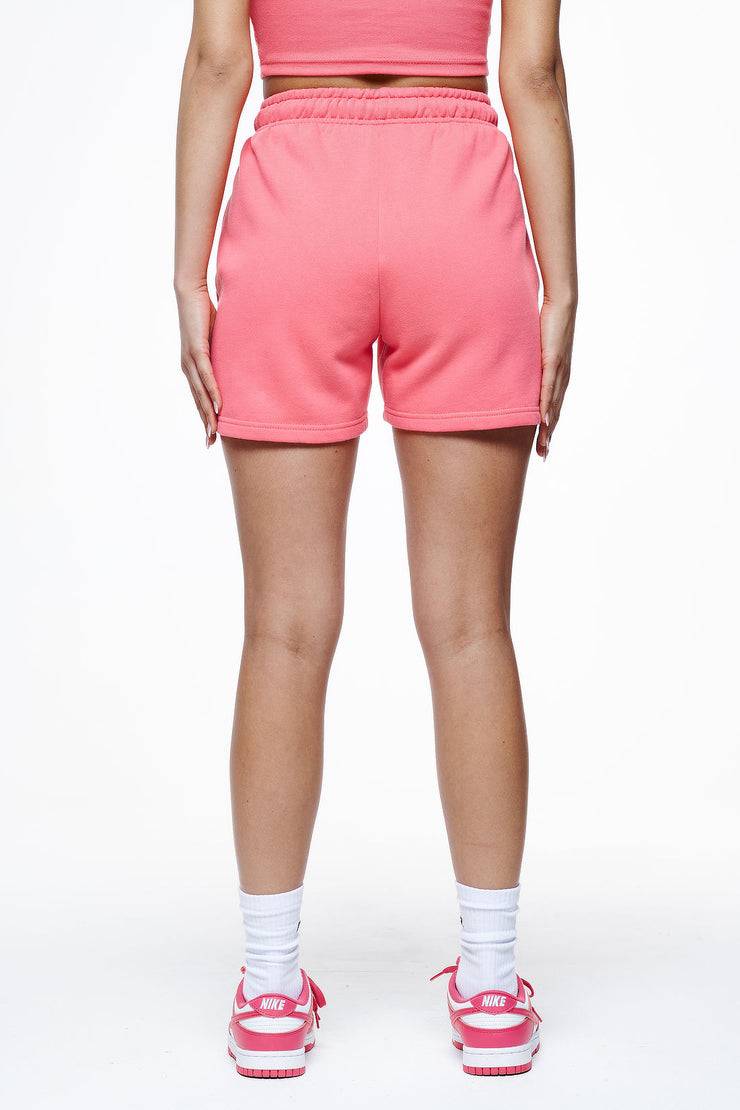 Pegador Umbria High Waisted Shorts Vintage Washed Strawberry Gum Günstig kaufen
