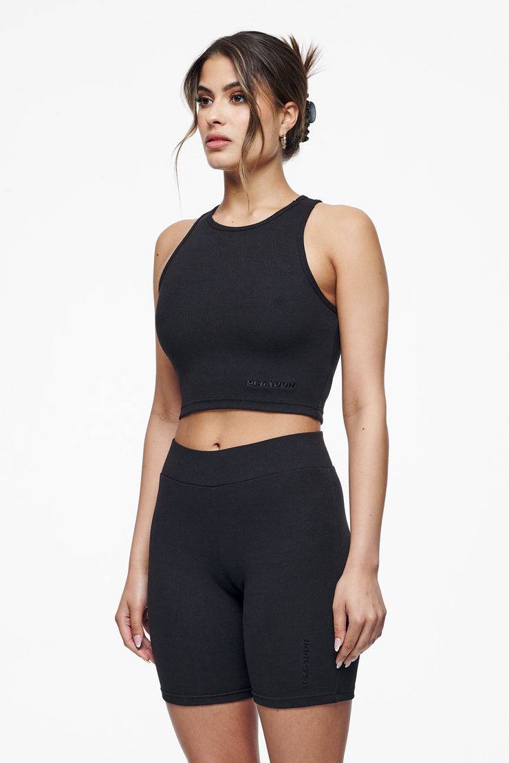 Pegador Ayla Crop Top Black Black Friday